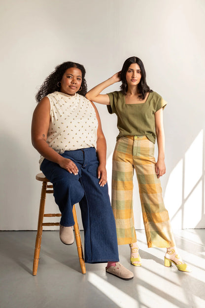 Flaneur Pants Pattern - Friday Pattern Company - Simplifi Fabric