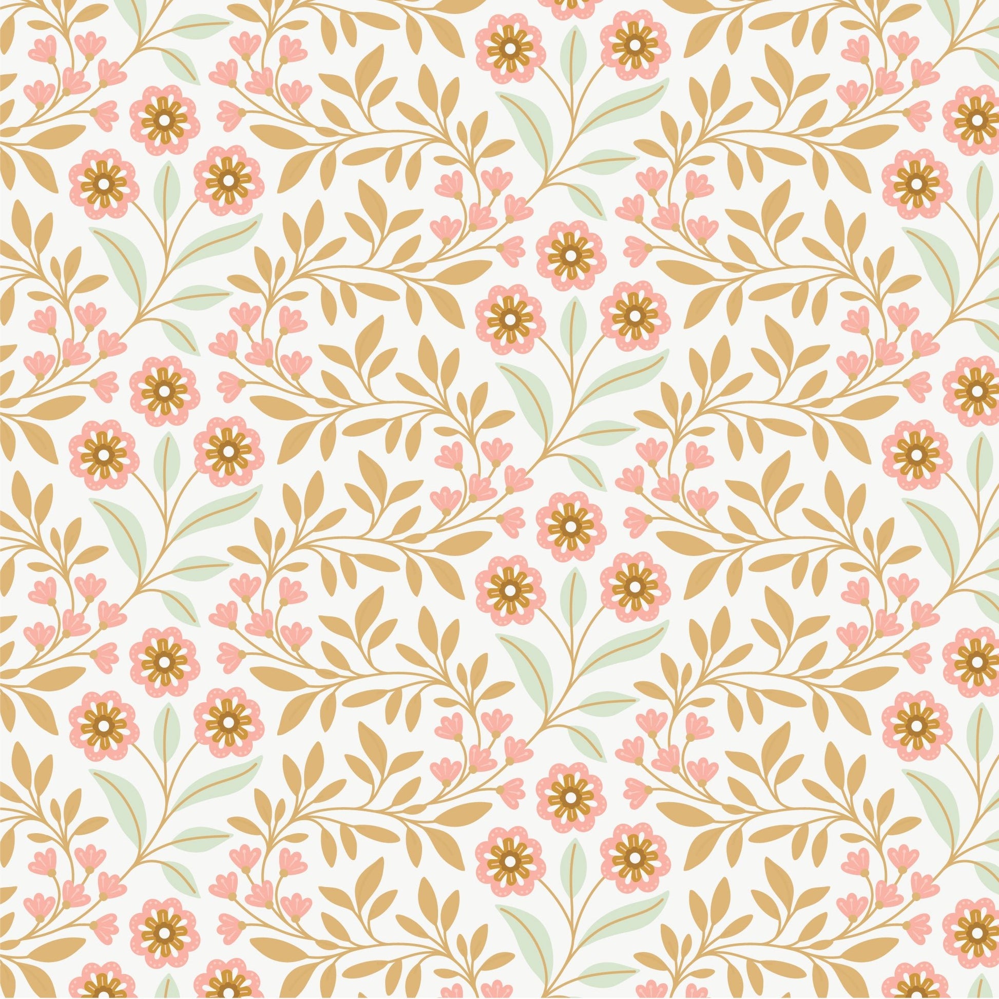 Flora - Vintage Charm - Dots & Glory - Cloud 9 Fabrics - Poplin - Simplifi Fabric