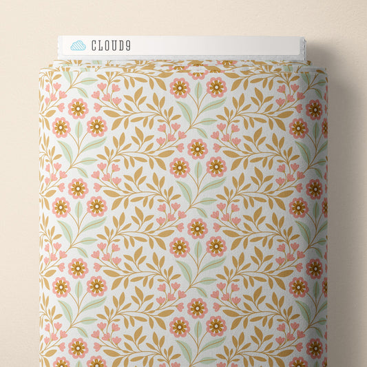 Flora - Vintage Charm - Dots & Glory - Cloud 9 Fabrics - Poplin - Simplifi Fabric