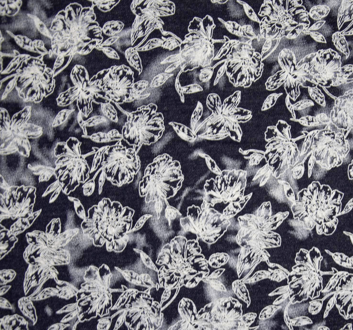 Floral Denim - Katia - Simplifi Fabric