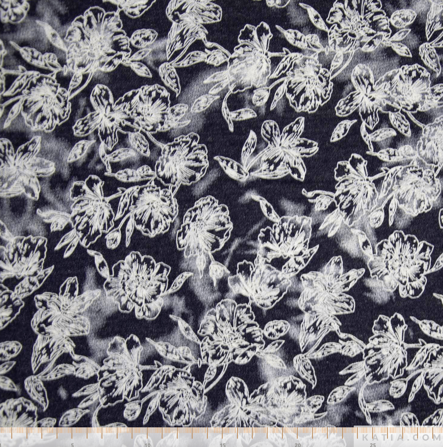 Floral Denim - Katia - Simplifi Fabric