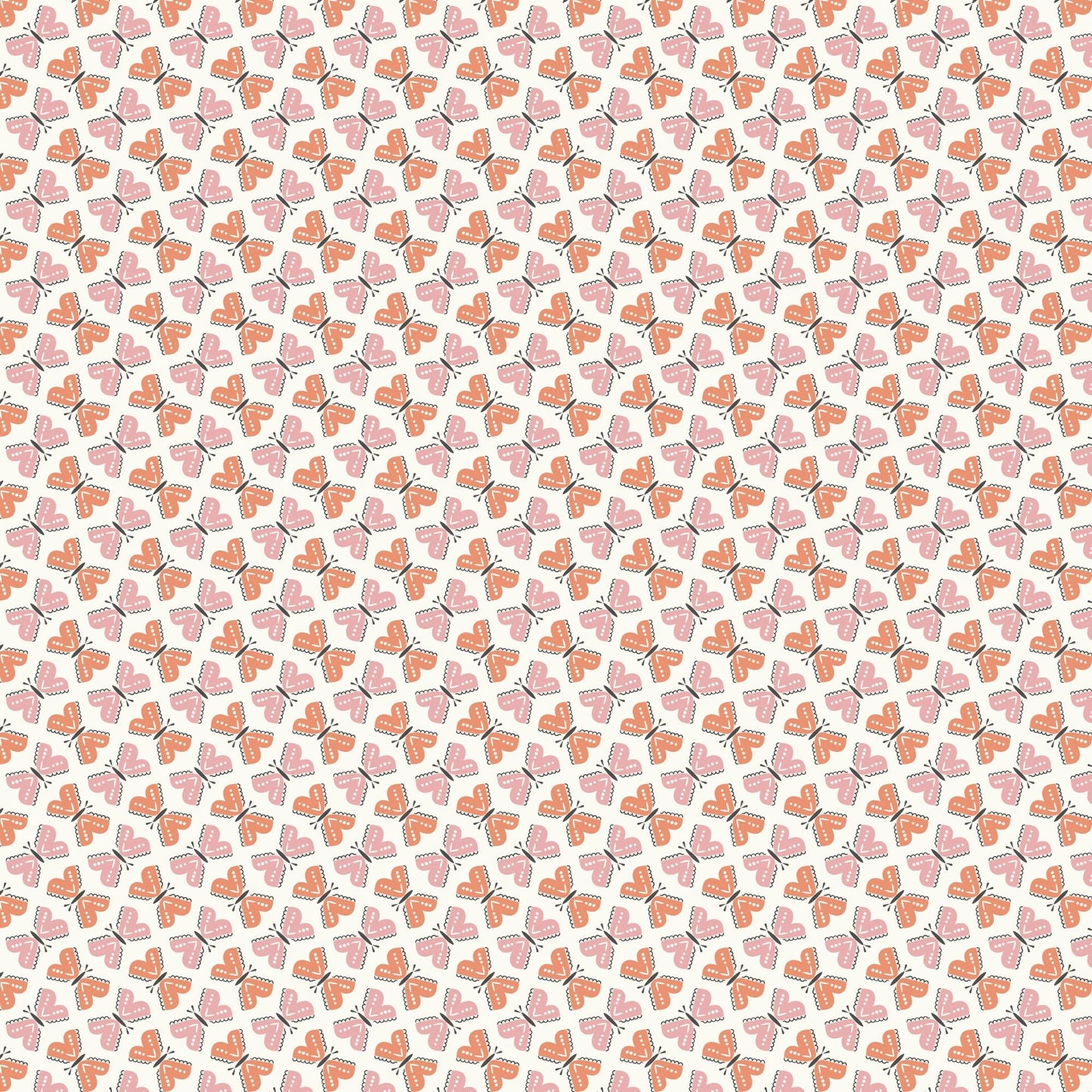 Flutter By - Carnation - Little Bo - Kimberly Morgan - Cloud 9 Fabrics - Poplin - Simplifi Fabric