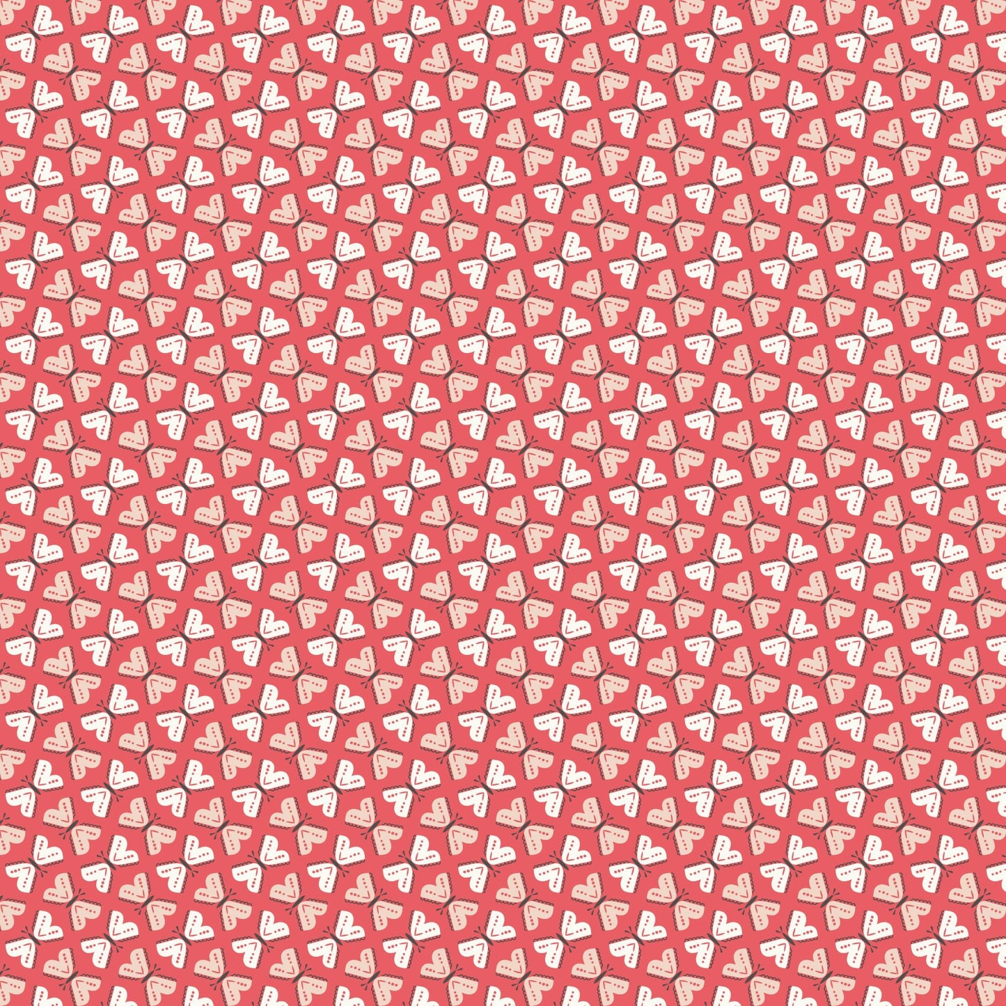 Flutter By - Watermelon - Little Bo - Kimberly Morgan - Cloud 9 Fabrics - Poplin - Simplifi Fabric