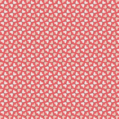 Flutter By - Watermelon - Little Bo - Kimberly Morgan - Cloud 9 Fabrics - Poplin - Simplifi Fabric