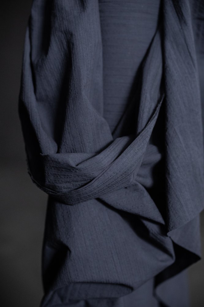 Galaxy Seersucker Stripe Indian Organic Cotton - Merchant & Mills - Simplifi Fabric