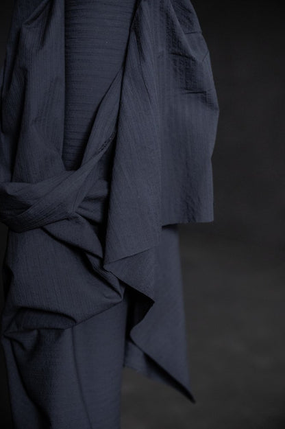 Galaxy Seersucker Stripe Indian Organic Cotton - Merchant & Mills - Simplifi Fabric