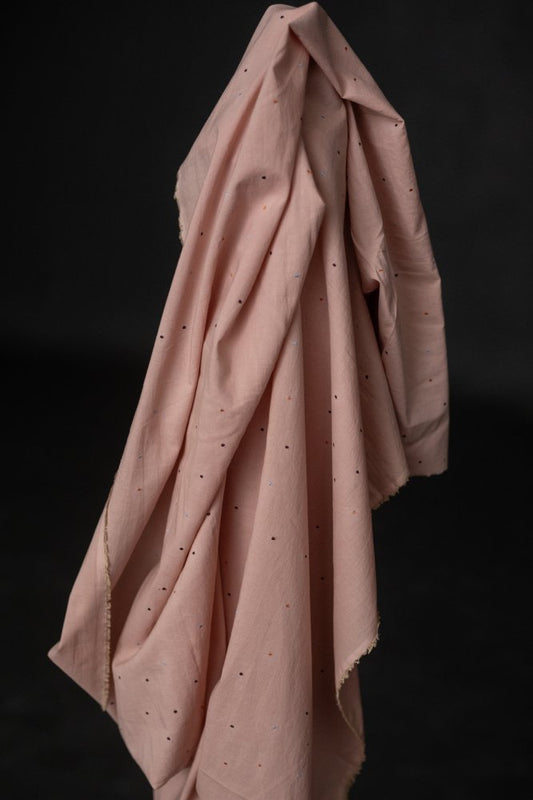 Gemini Spot Embroidered Indian Cotton - Merchant & Mills - Simplifi Fabric