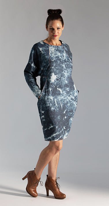 Geo Dress - Paper Sewing Pattern - Sew Different - Simplifi Fabric