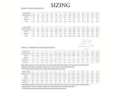 GINGKO Pinafore PDF Sewing Pattern - Madswick - Simplifi Fabric