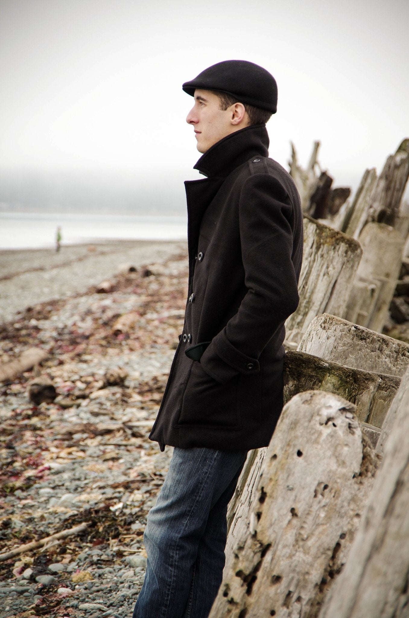 Goldstream Peacoat Mens PDF Sewing Pattern - Thread Theory - Simplifi Fabric