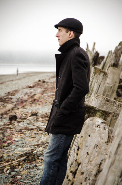 Goldstream Peacoat Mens PDF Sewing Pattern - Thread Theory - Simplifi Fabric