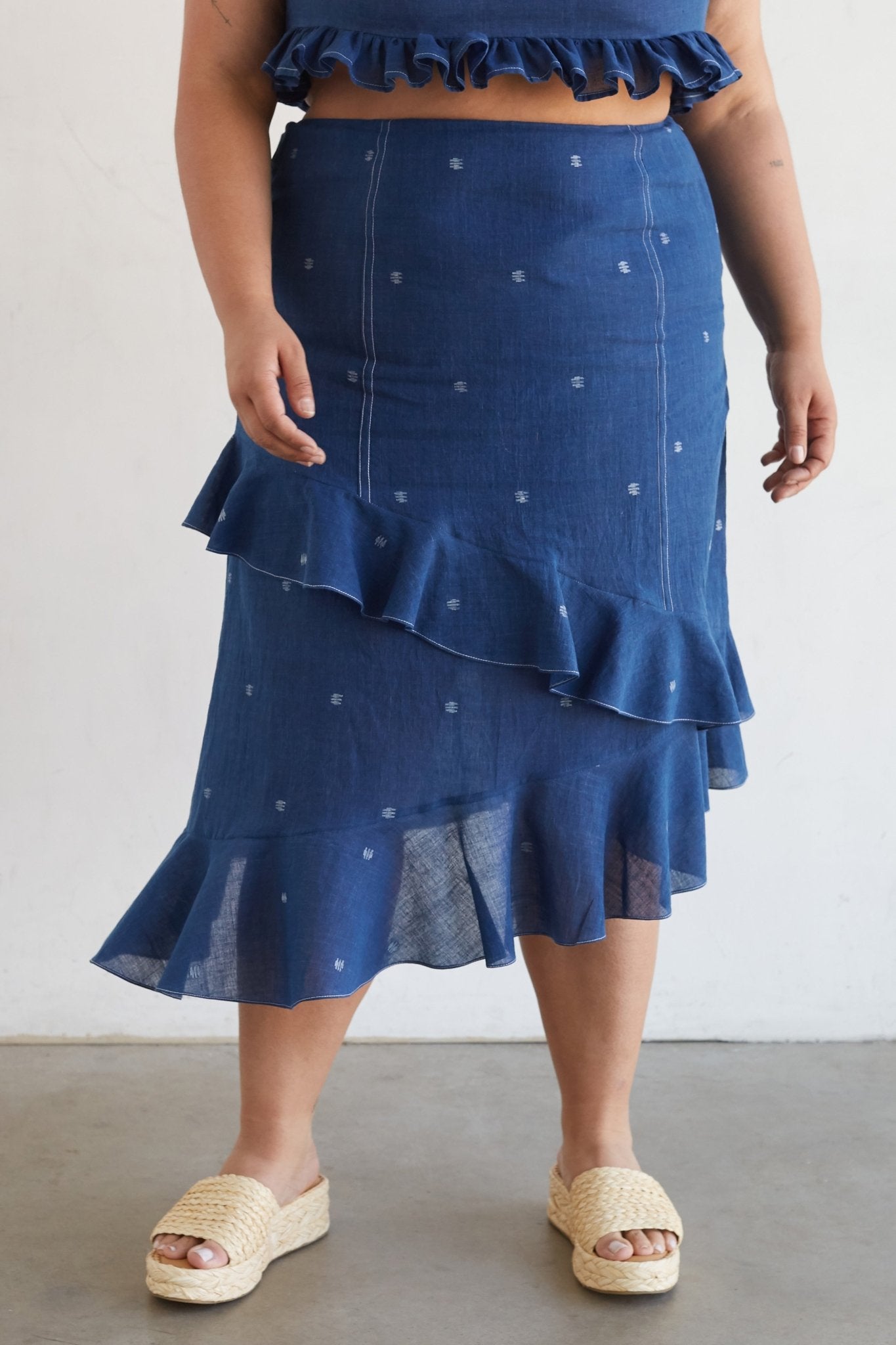 Gone Rogue Skirt Paper Sewing Pattern - Izzie - Simplifi Fabric