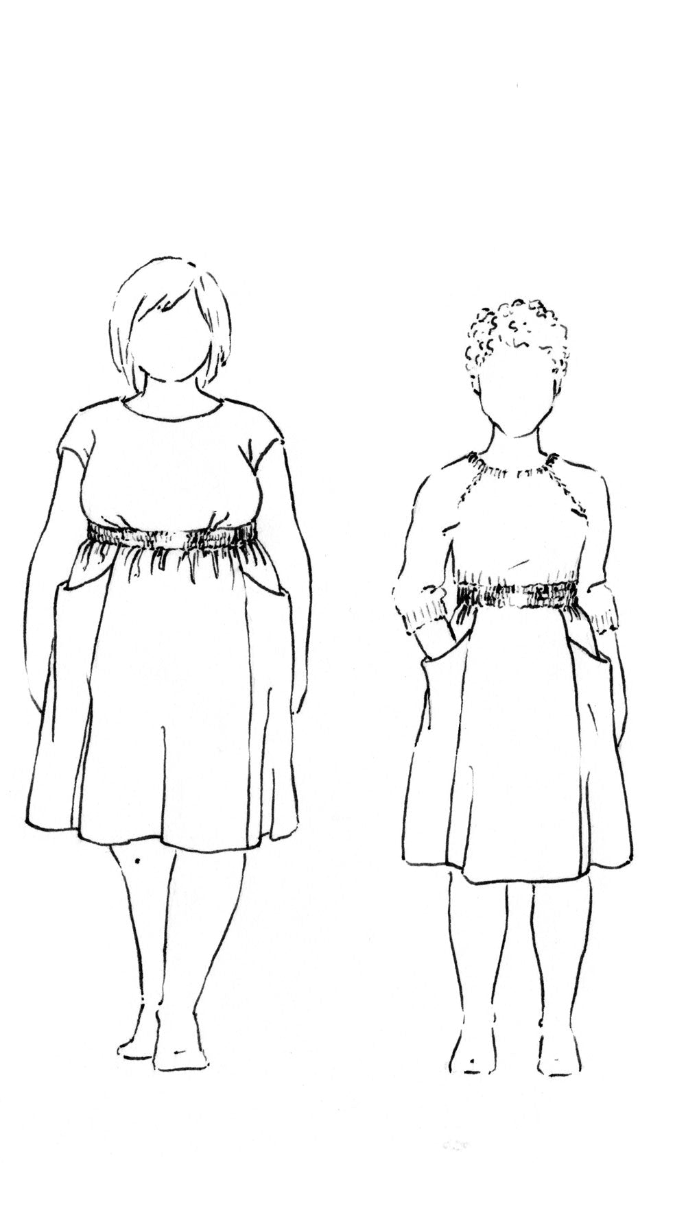 Gypsum Skirt Paper Pattern - Sew Liberated - Simplifi Fabric