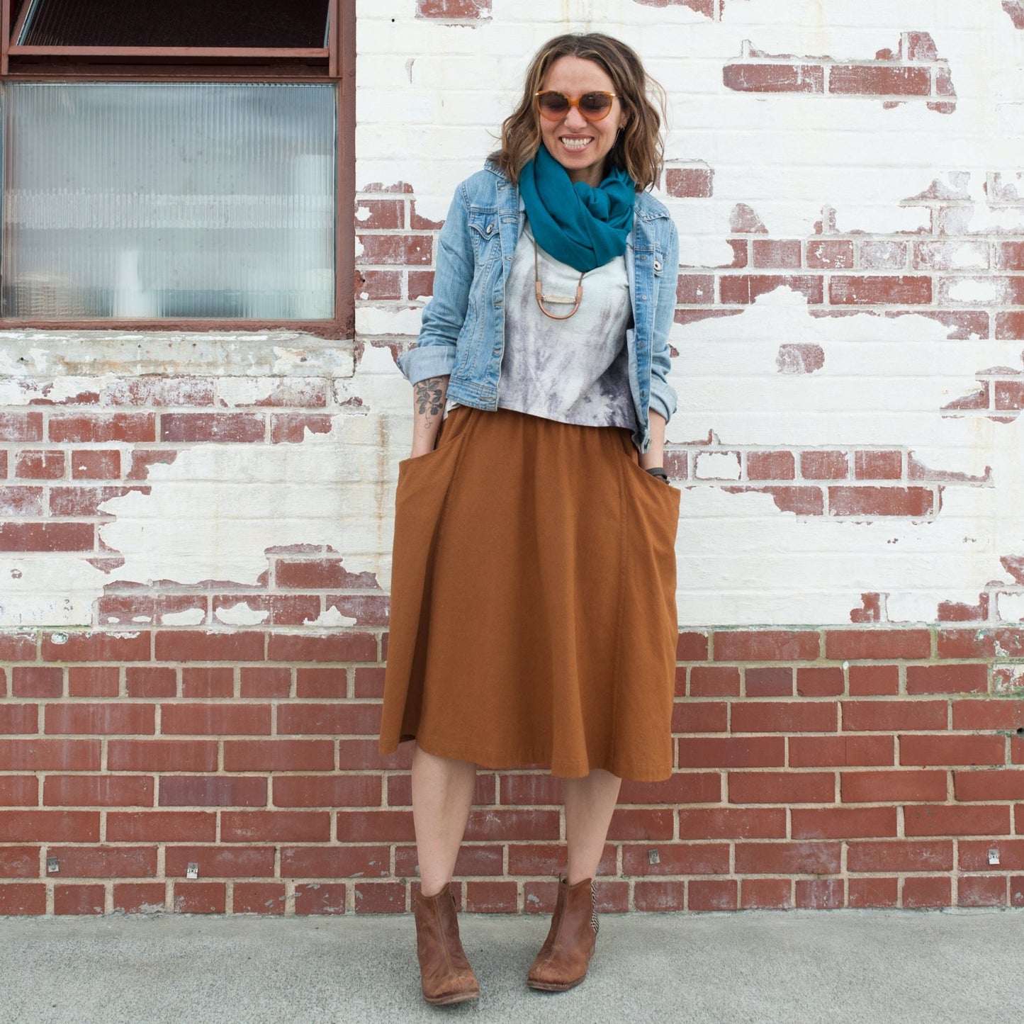 Gypsum Skirt Paper Pattern - Sew Liberated - Simplifi Fabric