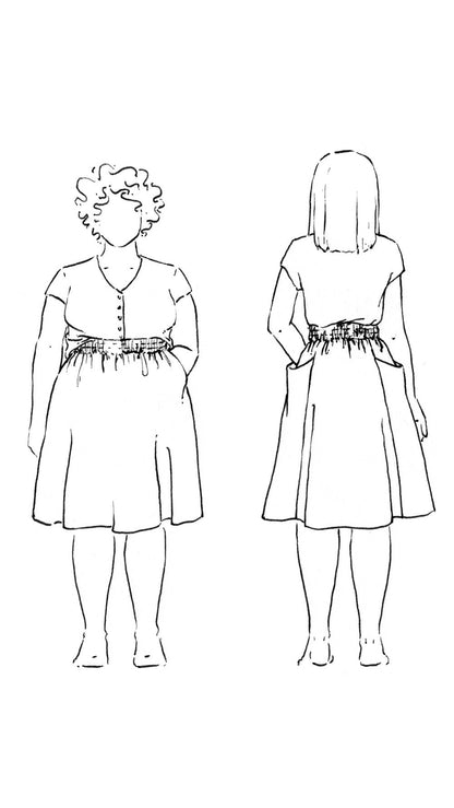 Gypsum Skirt Paper Pattern - Sew Liberated - Simplifi Fabric