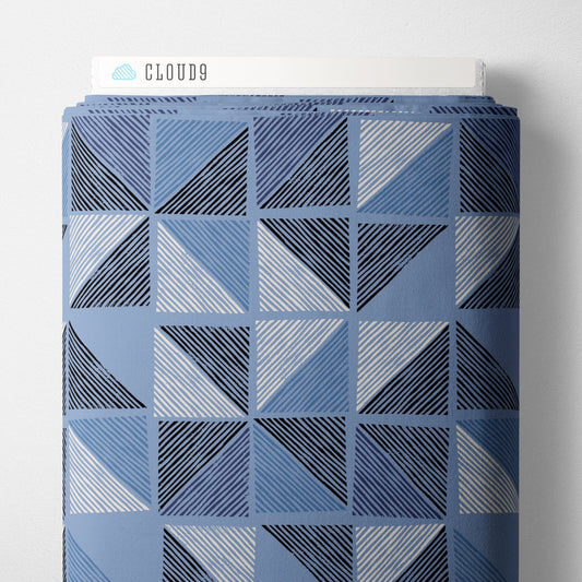Half Square Triangles - Eloise Renouf - Laminated Collective - Cloud9 Fabrics - Simplifi Fabric