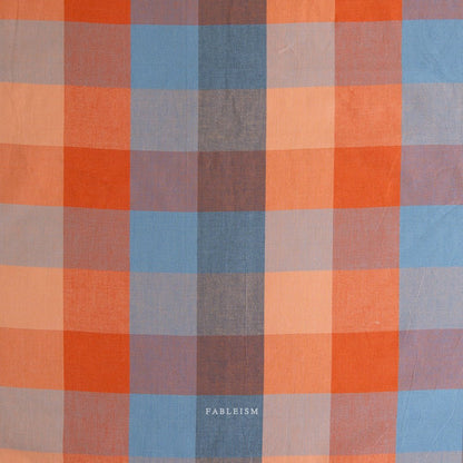 Happy Checkers - Sailor - Lumiere - Fableism Supply Co. - Simplifi Fabric