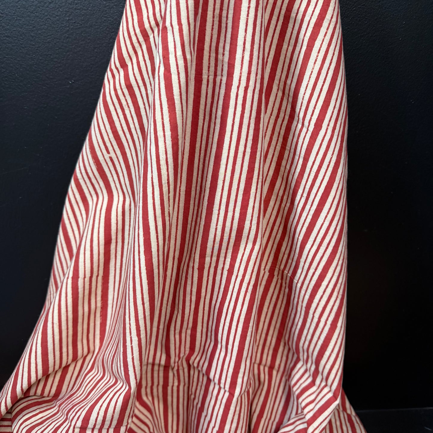 Rustic Stripes - Bagru Indian Cotton Block Print