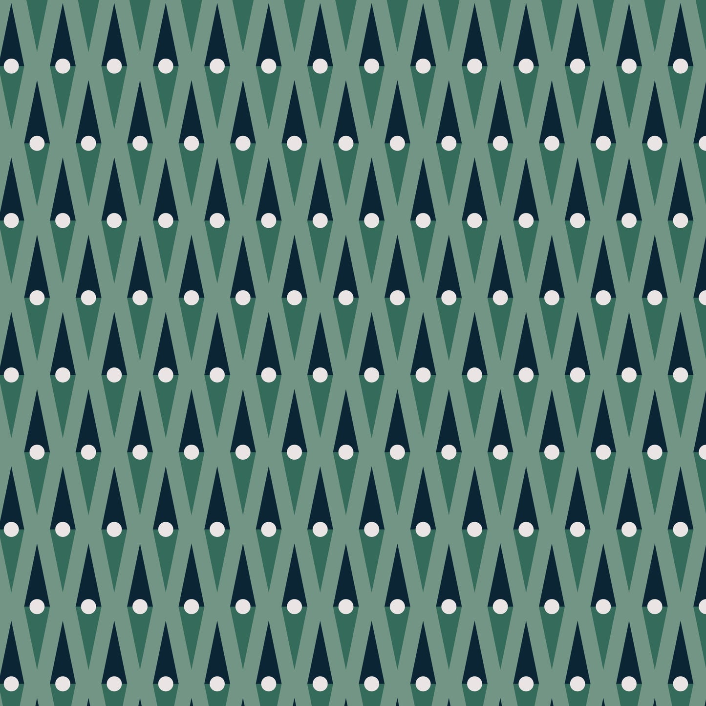 Head North - Green - Backwoods and Boots - Softly Studio - Cloud 9 Fabrics - Poplin - Simplifi Fabric