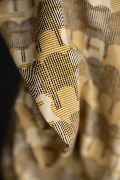Honey Truffle Indian Block Print Cotton - Merchant & Mills - Simplifi Fabric