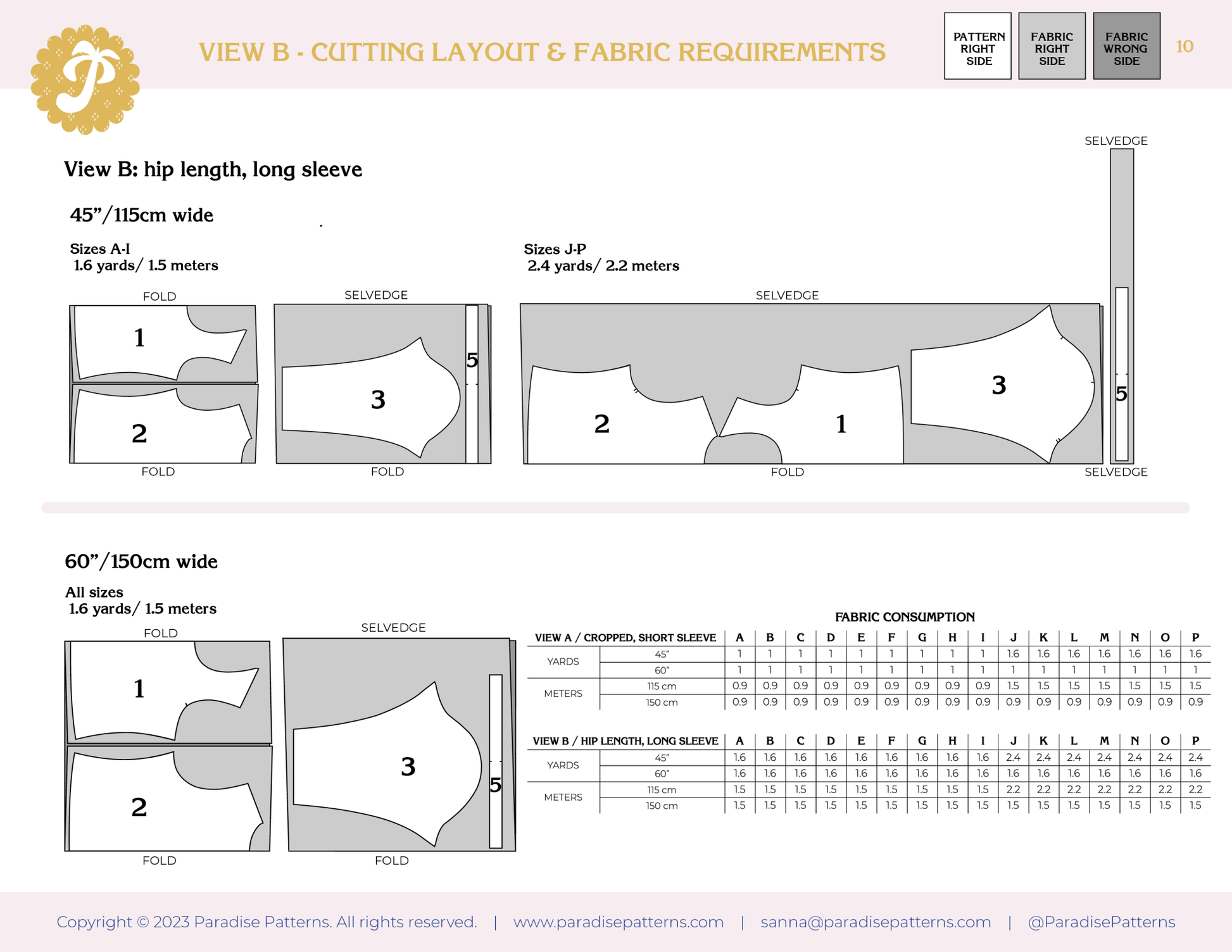 Honeygirl Tee PDF Pattern - Paradise Patterns - Simplifi Fabric