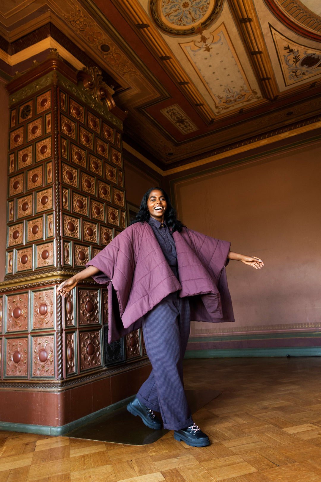 HUG Cape by Mila Moises PDF Sewing Pattern - TAUKO - Simplifi Fabric