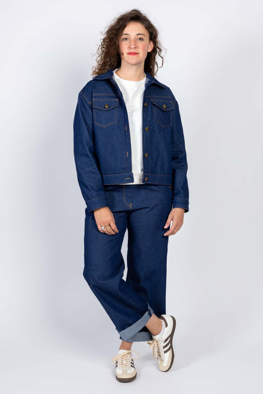 I am GOLD - Denim Jacket Pattern - I AM PATTERNS - Simplifi Fabric