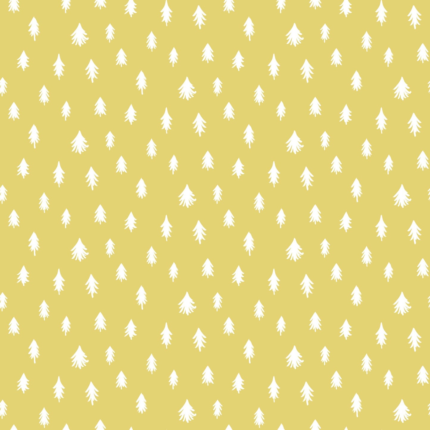 In the Pine - Yellow - Camp Canine - Krissy Mast - Cloud 9 Fabrics - Poplin - Simplifi Fabric