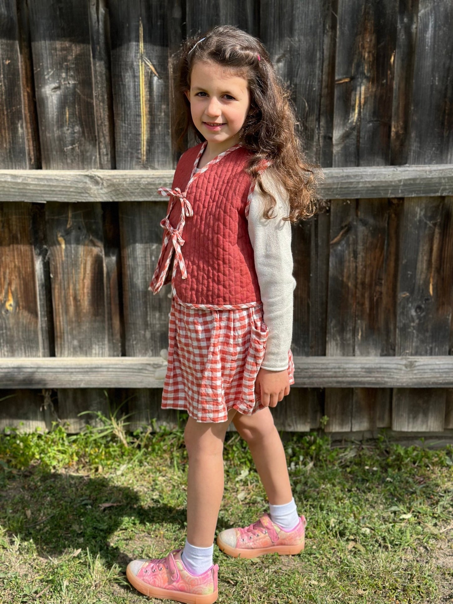 Japi Reversible Unisex Vest (18mo - 12yrs) PDF Sewing Pattern - Atelier Mimito - Simplifi Fabric