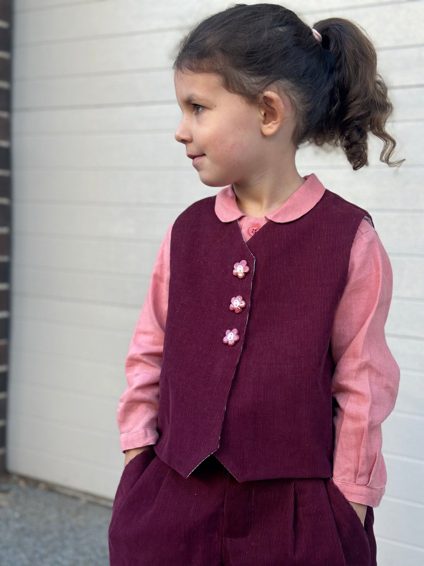 Japi Reversible Unisex Vest (18mo - 12yrs) PDF Sewing Pattern - Atelier Mimito - Simplifi Fabric