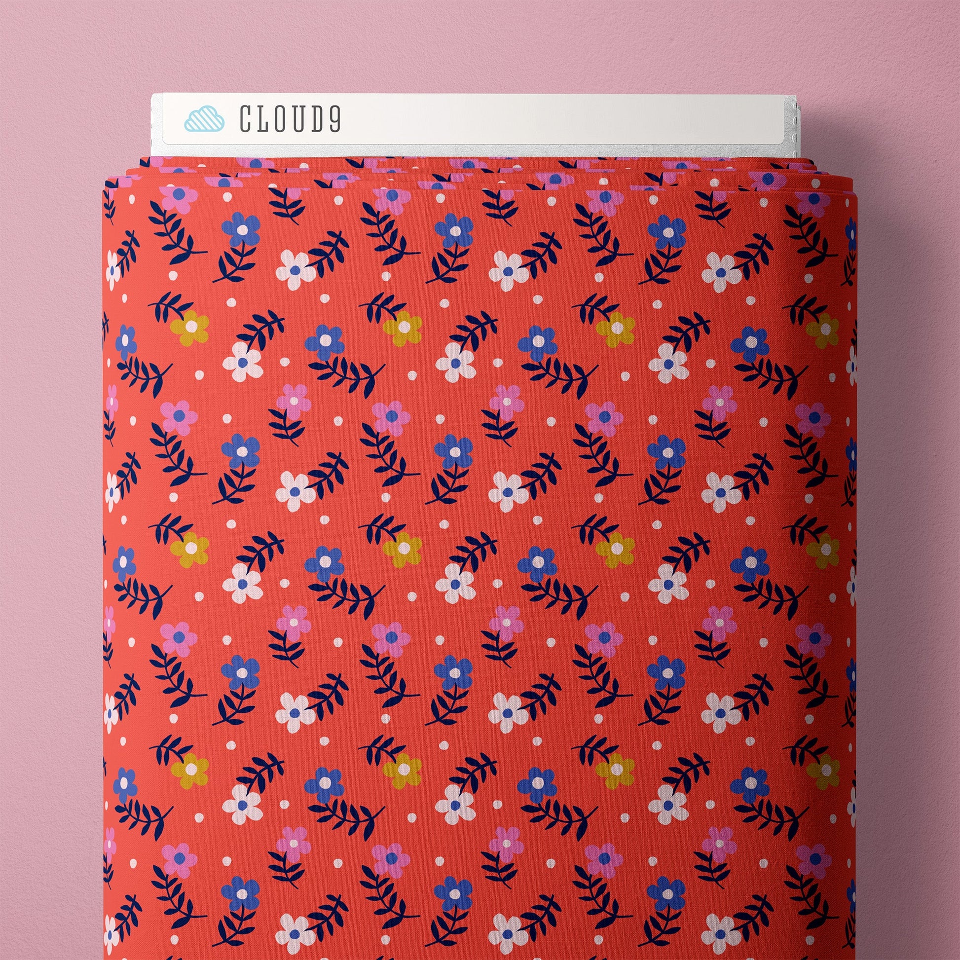 Jazzy Floret - Wonder Jungle - Pip & Lo - Cloud 9 Fabrics - Poplin - Simplifi Fabric