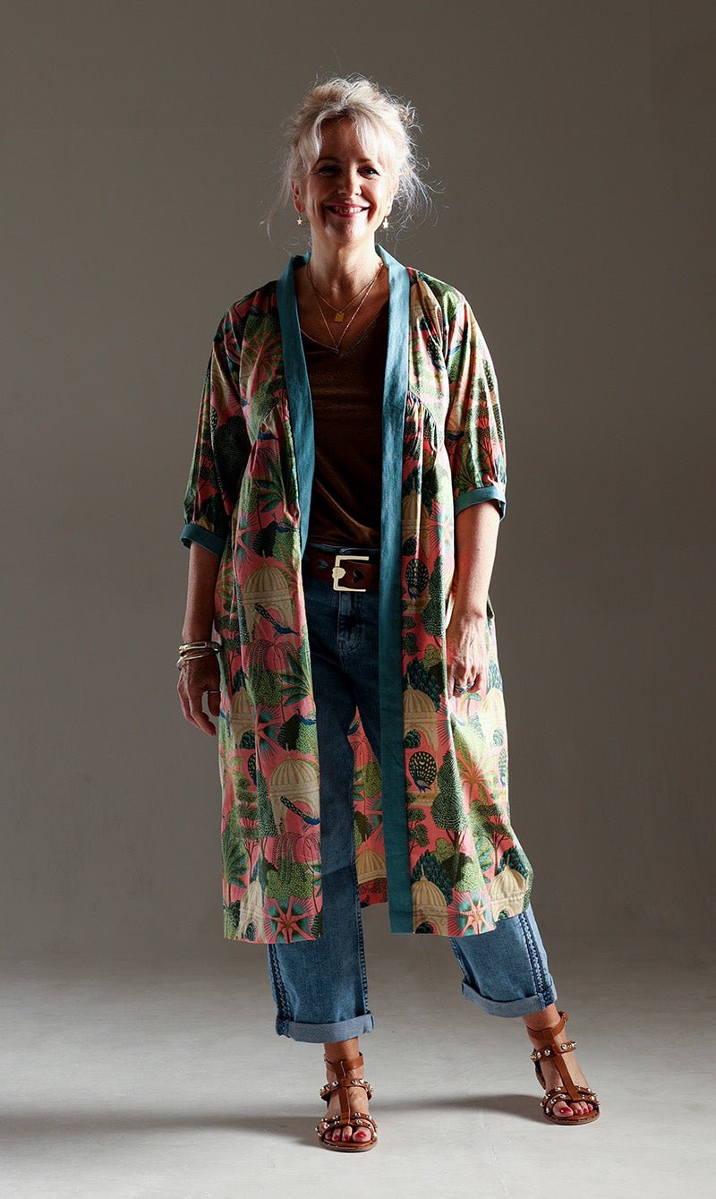 Joti Duster Jacket - Paper Sewing Pattern - Sew Different - Simplifi Fabric