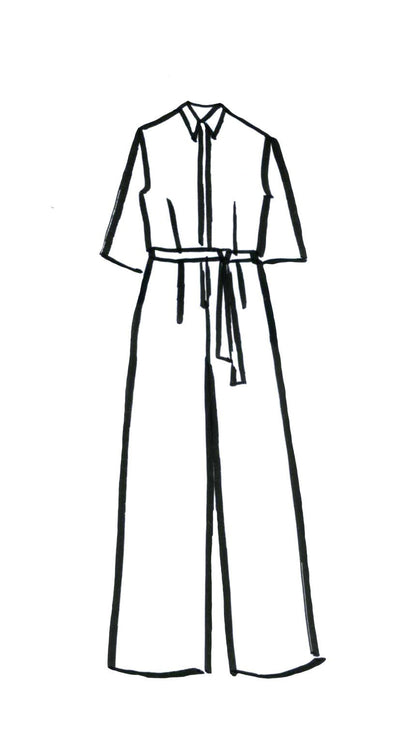 JUDITH Jumpsuit by Kaisa Rissanen PDF Sewing Pattern - TAUKO - Simplifi Fabric