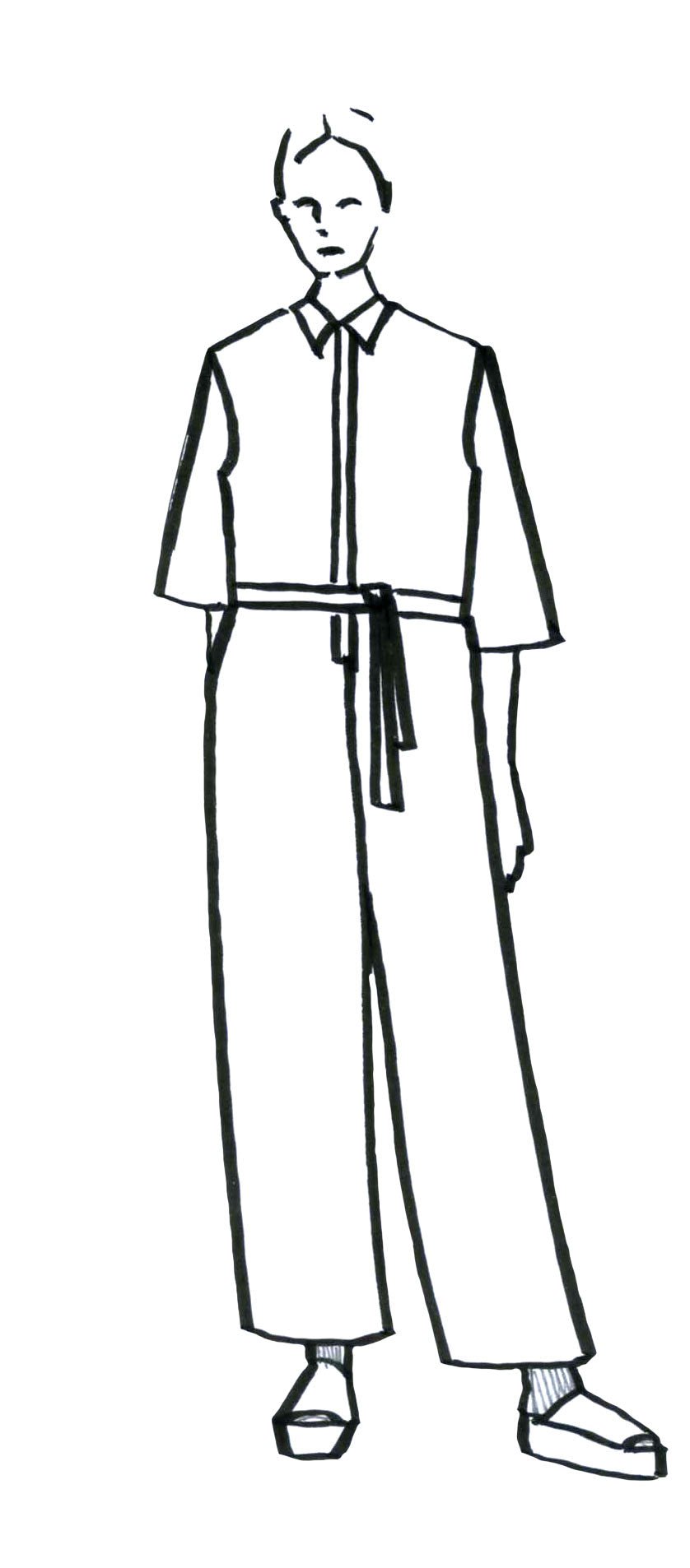 JUDITH Jumpsuit by Kaisa Rissanen PDF Sewing Pattern - TAUKO - Simplifi Fabric