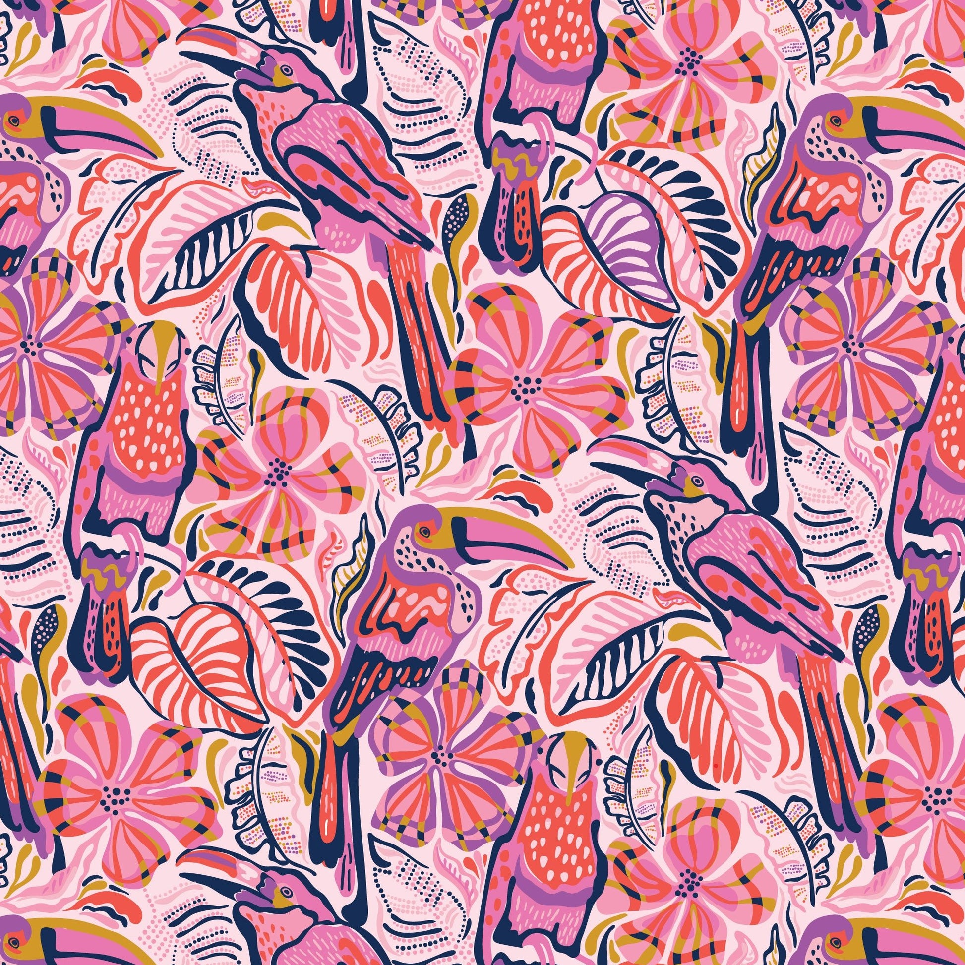 Jungle Dwellers - Wonder Jungle - Pip & Lo - Cloud 9 Fabrics - Poplin - Simplifi Fabric