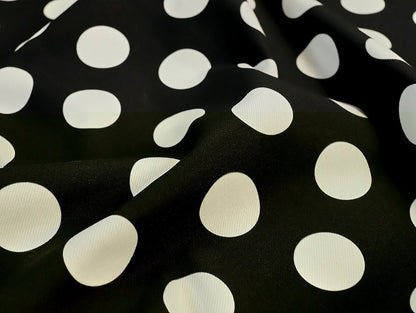 Kit Polka Dot Denim - Black - Oeko - Tex 100 - Fabric Godmother - Simplifi Fabric