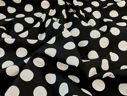 Kit Polka Dot Denim - Black - Oeko - Tex 100 - Fabric Godmother - Simplifi Fabric