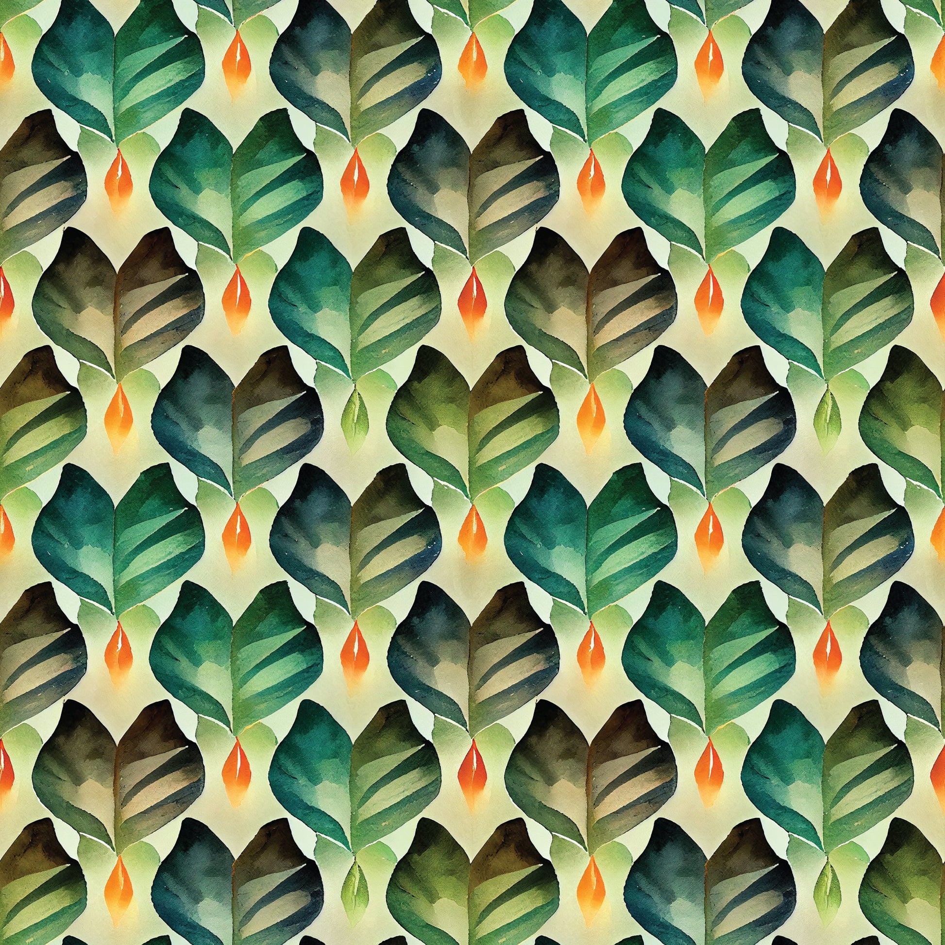 Lantern Leaves - Bali Dreams - Penn Gray Designs - Cloud 9 Fabrics - Poplin - Simplifi Fabric