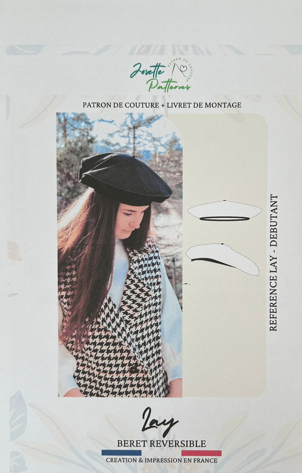 Lay - Beret / Hat - Josette Patterns