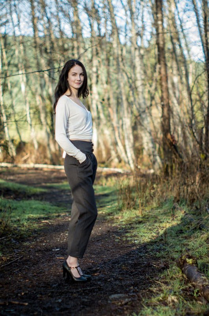 Lazo Trousers Womens PDF Sewing Pattern - Thread Theory - Simplifi Fabric