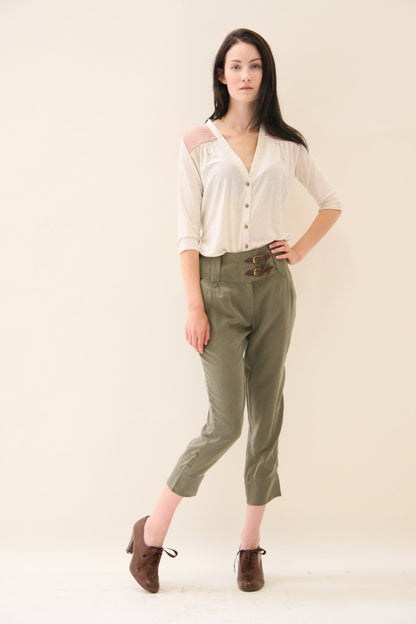 Lazo Trousers Womens PDF Sewing Pattern - Thread Theory - Simplifi Fabric