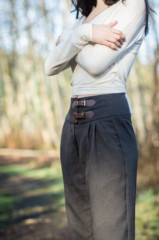 Lazo Trousers Womens PDF Sewing Pattern - Thread Theory - Simplifi Fabric