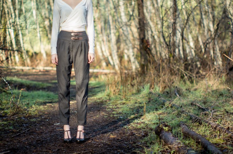 Lazo Trousers Womens PDF Sewing Pattern - Thread Theory - Simplifi Fabric