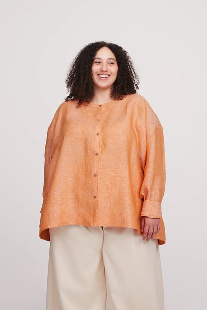 Leila Shirt PDF Pattern - Modern Sewing Co. - Simplifi Fabric