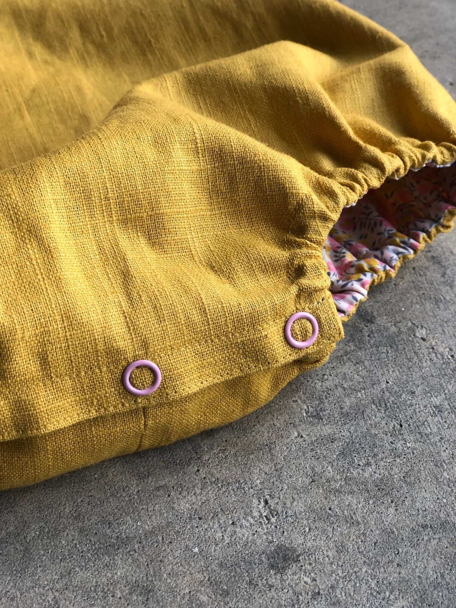 Leo Reversible Unisex Romper (newborn - 36mo) PDF Sewing Pattern - Atelier Mimito - Simplifi Fabric