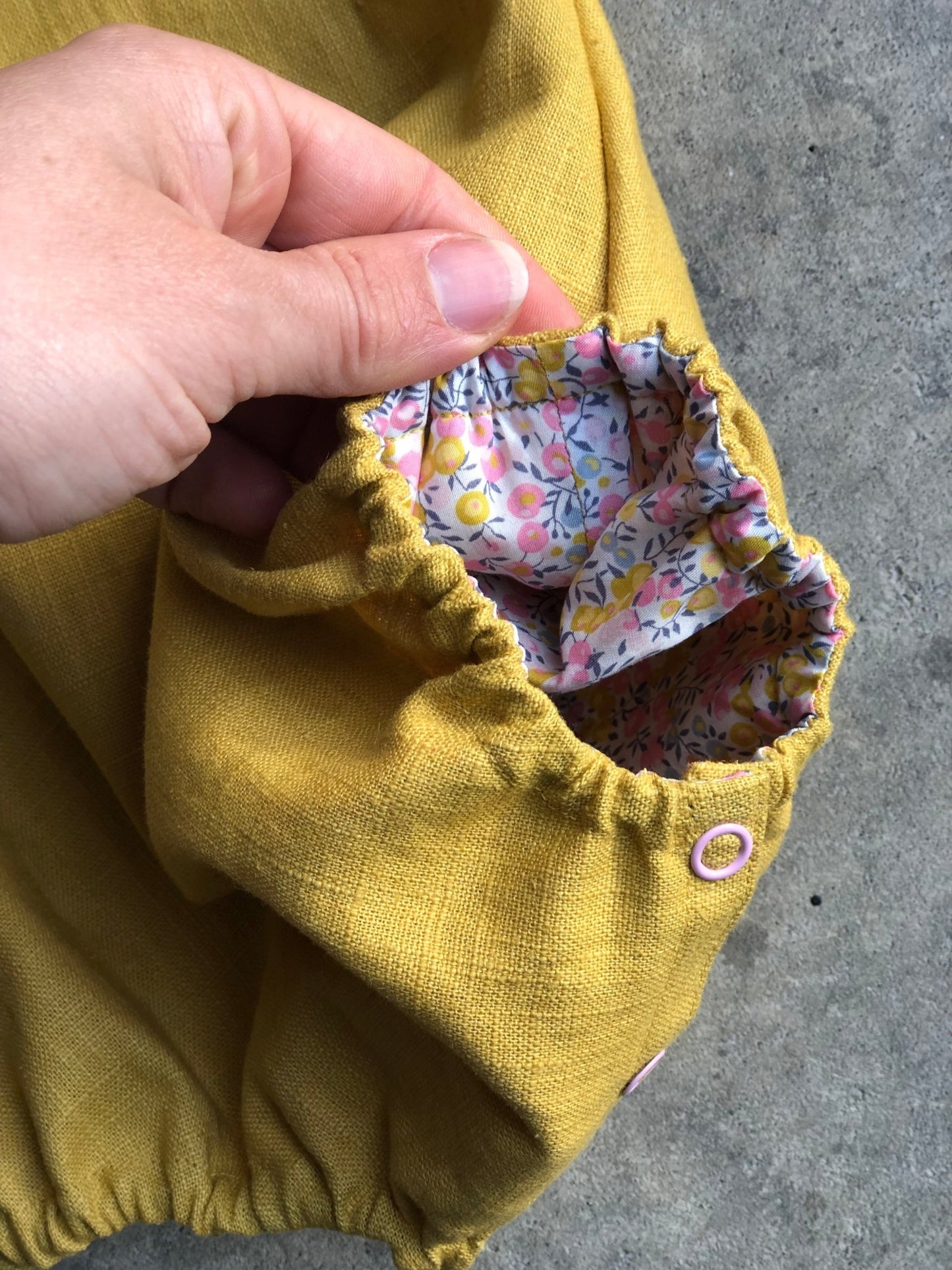 Leo Reversible Unisex Romper (newborn - 36mo) PDF Sewing Pattern - Atelier Mimito - Simplifi Fabric