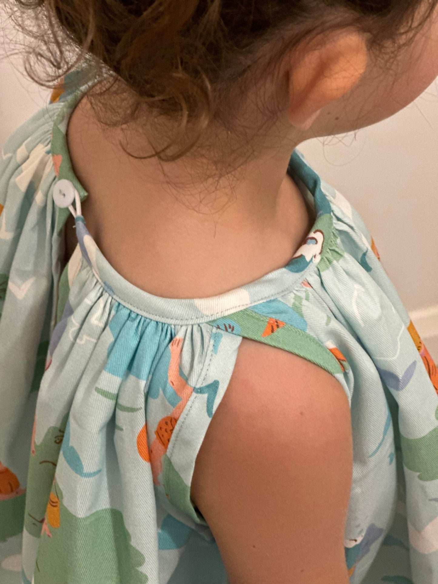 Lila Swirl Dress and Top (18mo - 12yrs) PDF Sewing Pattern - Atelier Mimito - Simplifi Fabric