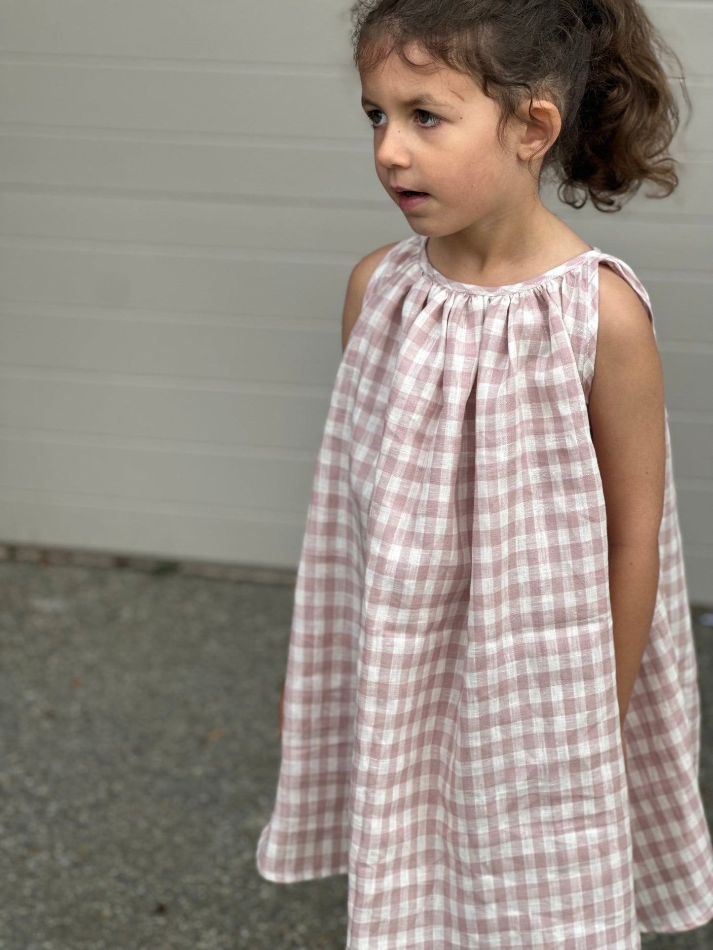 Lila Swirl Dress and Top (18mo - 12yrs) PDF Sewing Pattern - Atelier Mimito - Simplifi Fabric