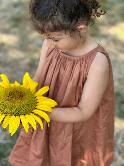 Lila Swirl Dress and Top (18mo - 12yrs) PDF Sewing Pattern - Atelier Mimito - Simplifi Fabric