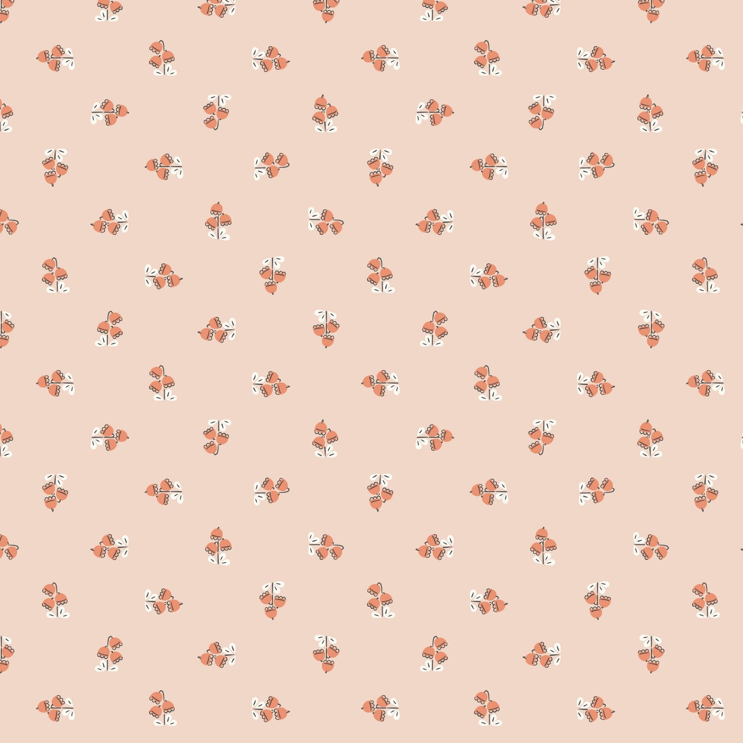 Lily Of The Valley - Little Bo - Kimberly Morgan - Cloud 9 Fabrics - Poplin - Simplifi Fabric